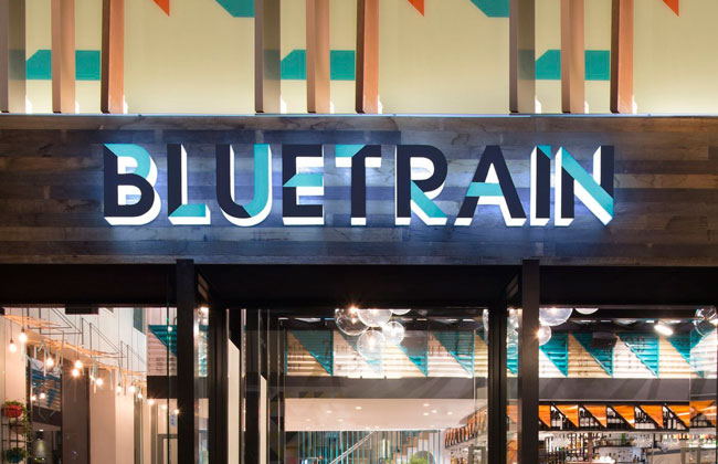 Bluetrain咖啡館合作案例